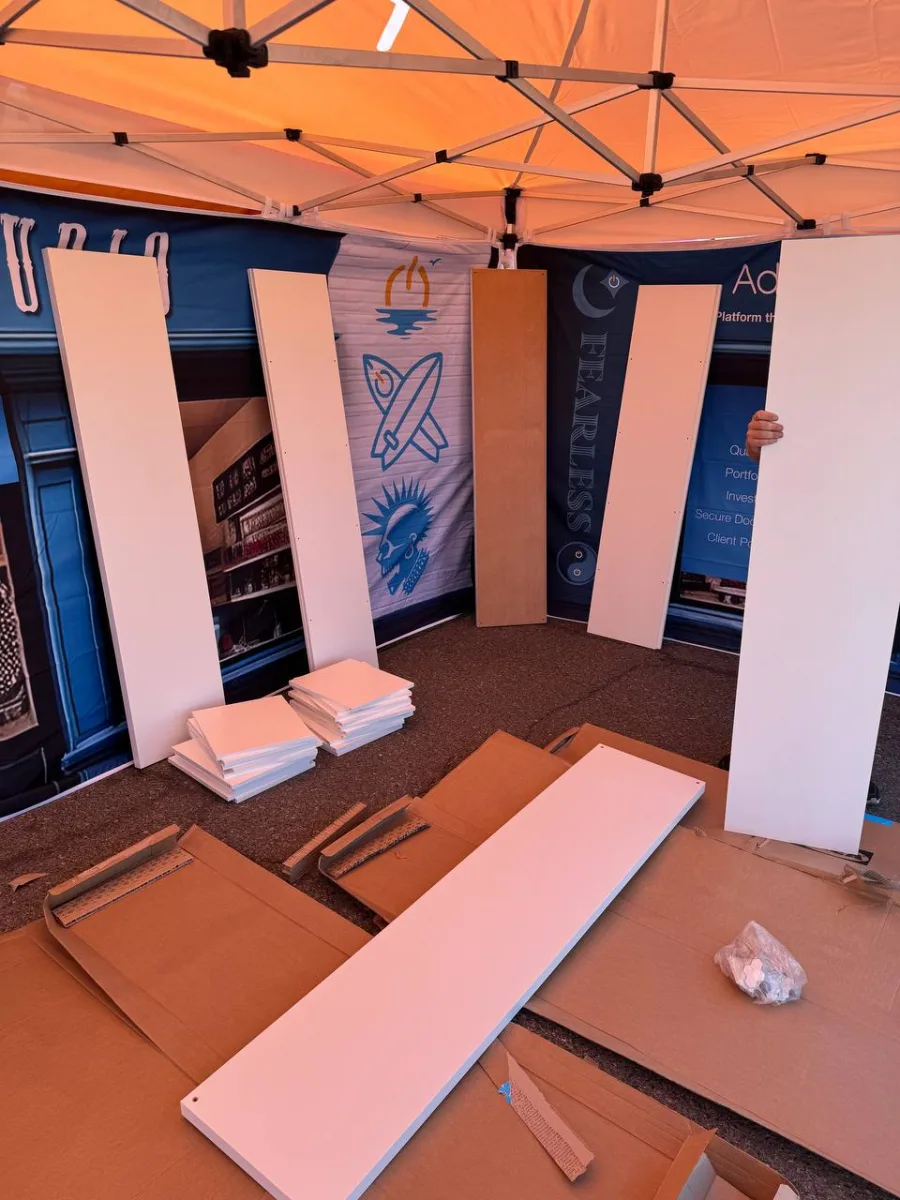 How We Furnished a Beachfront Event