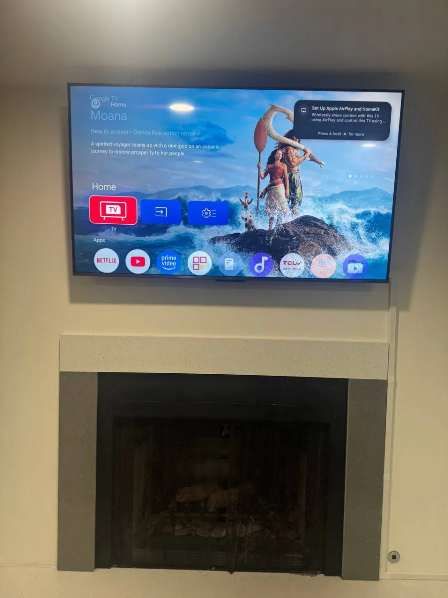 TV Mounting in Glendale, CA: Over the Fireplace and Corner Installs