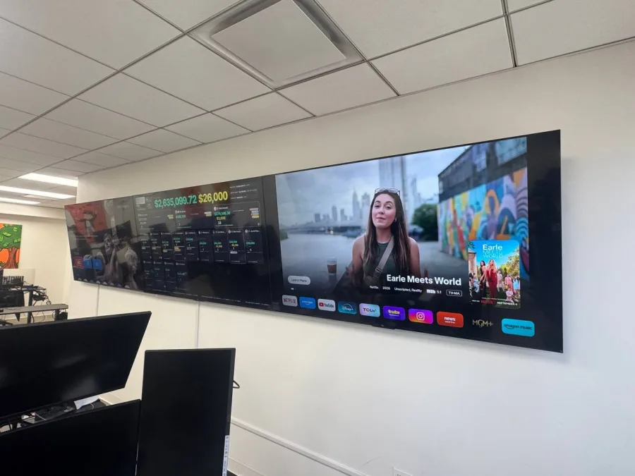 Building a 3-Screen Video Wall: Our Latest Office TV Mounting Project