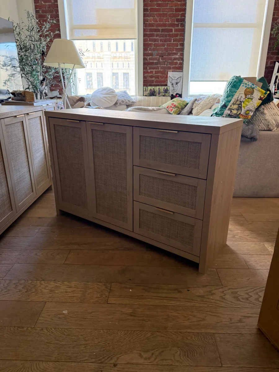 Furniture Assembly Spotlight: Light Wood Rattan Furniture Set